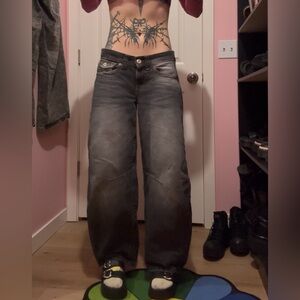 BDG Charcoal Balloon Low waisted Jeans